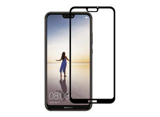 Стъклен протектор за дисплей MBX 5D Full - Huawei P20 Lite, черен
