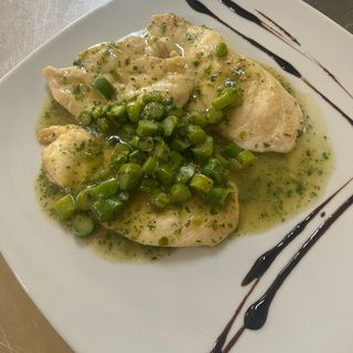 Scaloppine con asparagi