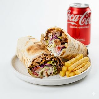 Menú Durum Kebab Completo