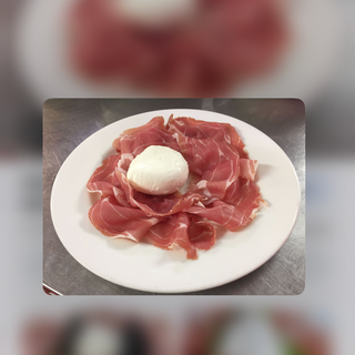 Prosciutto di Parma e mozzarella di bufala