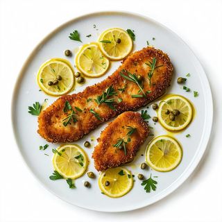 Cotoletta di vitello alla palermitana