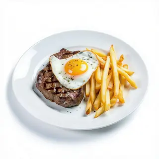 Plato Combinado Filete De Ternera