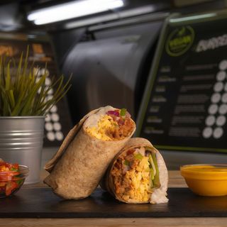 Protein burrito trufado
