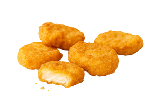 Nuggetsy z frytkami (15 szt)