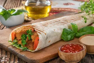 Kanapka Falafel z Hummusem