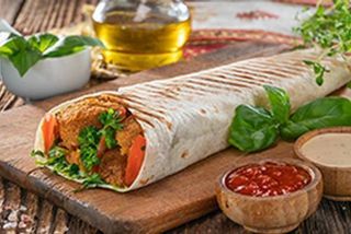 Kanapka Falafel z Hummusem