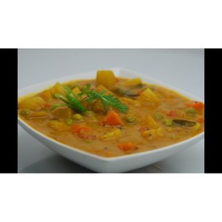 Vegetarian Curry (Mildly Spiced with Vegetables)