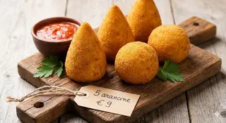 Box 5 arancine