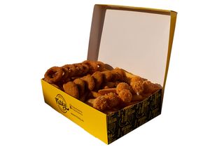 Patatas fritas + Combinados de pollo (20un)