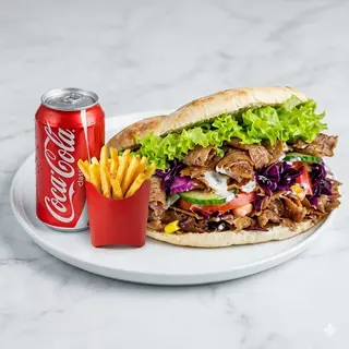Menú 3 Shawarma Pita