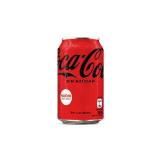 Lata Coca-Cola Zero