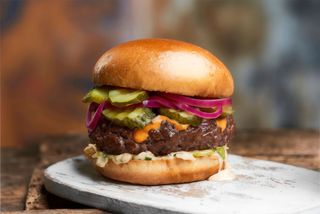 Burger de buey completa