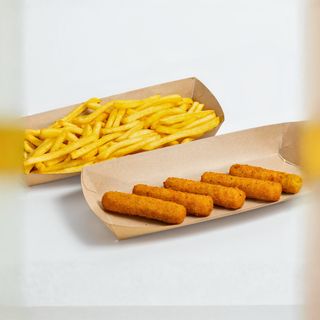 Mozzarella štapići i pomfrit