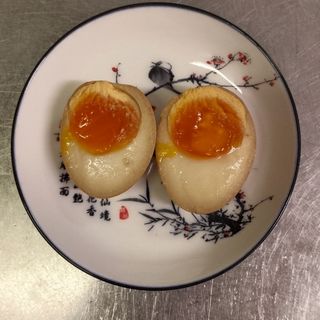 糖心蛋(Extra)Huevo Hervido semicocido Marinado + (1 pz.)