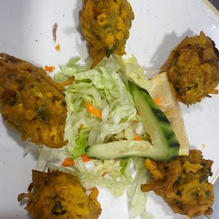 Pakora de verduras ( Vegetable pakora)