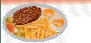 Plato De Hamburguesa