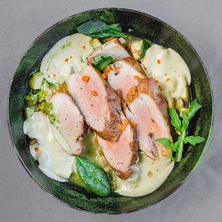 Філе телятини з грибною еспумою ( 250г) 