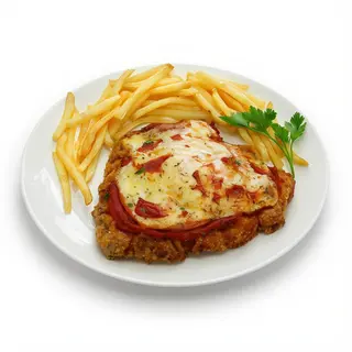 MILANESA NAPOLITANA DE POLLO