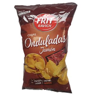 Patatas Onduladas Jamón Frit Ravich
