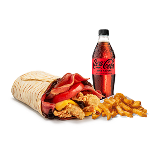 Menú The BBQ Wrap