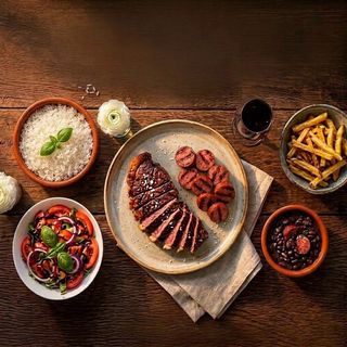 Marmita de Churrasco Picanha e Chouriço