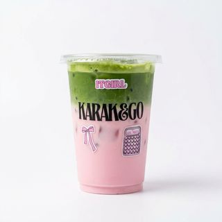 Iced Strawberry Milk Matcha Max