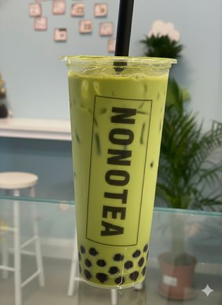 Bubble tea al tè verde