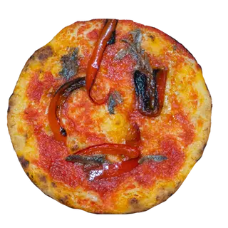 Rossa peperoni e alici