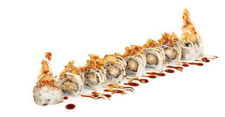 329 Crispy ebi roll - 8 pezzi