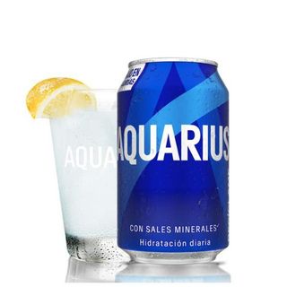 Aquarius Limón lata 330ml.