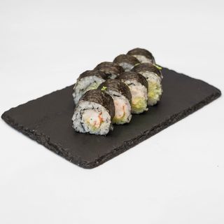 hosomaki langostino, aguacate y queso crema, bandeja (8 uds.)