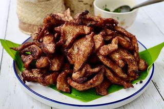 Deep fried pork