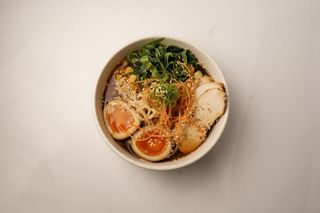 Рамен с курицей