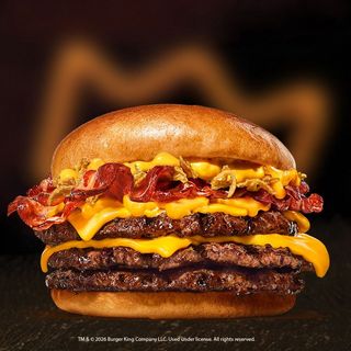 Kings Cheesy Bacon Triple