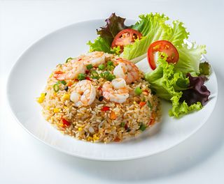 Ryż smażony z krewetkami 350g