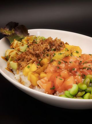 Poke Box De Tofu Ahumado