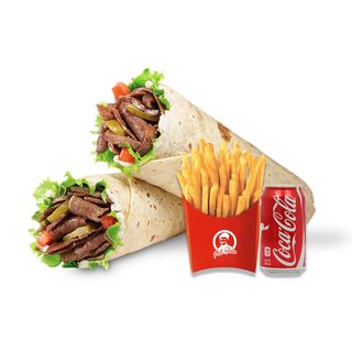 4. 2 Durum Normal + Batata + Bebida