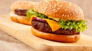 Beef Burger With Cheese