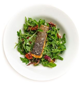 Семга на гриле