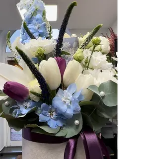 Flower box z cukierkami - XL