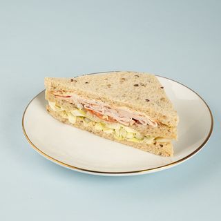 Tramezzino con cotto e provola