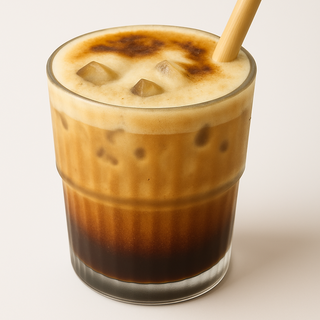 Iced Brûlée Sugar latte