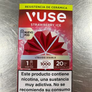 Vuse Go recarga 1000pff Fresa