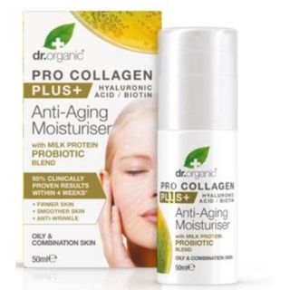 Crema Antiedad Pro Collagen Probióticos Dr Organic 50 Ml