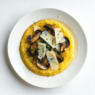 Polenta, funghi e monte veronese