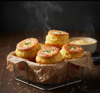 Mini Cheese Soufflés (6 Uds.)