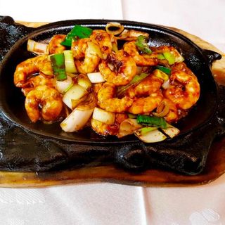 59. Gamba Frita Con Cebolla