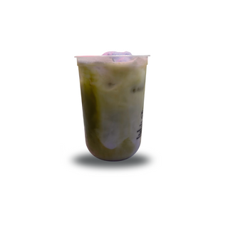 Matcha Ube Milk Tea