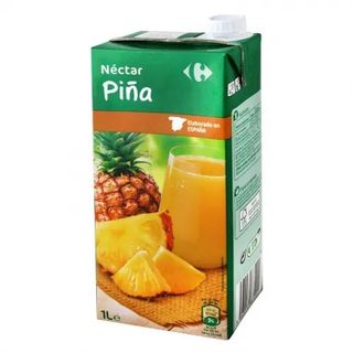 Néctar de Piña Carrefour Brik 1 L.