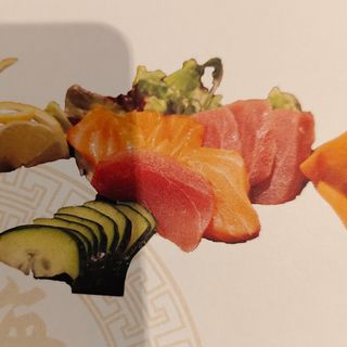 630. Sashimi De Salmón Y Atún